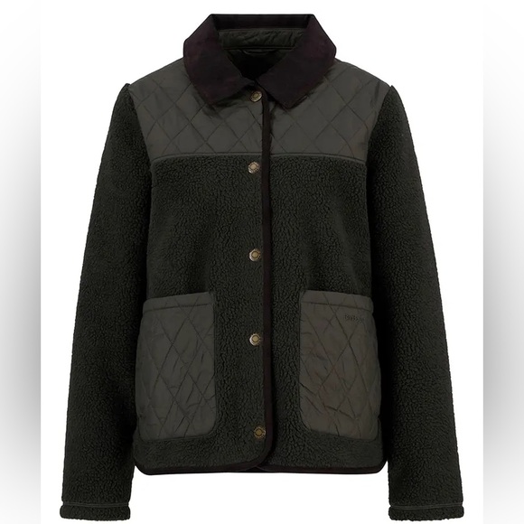 NWT Barbour green quilted Laurel jacket - Picture 8 of 8